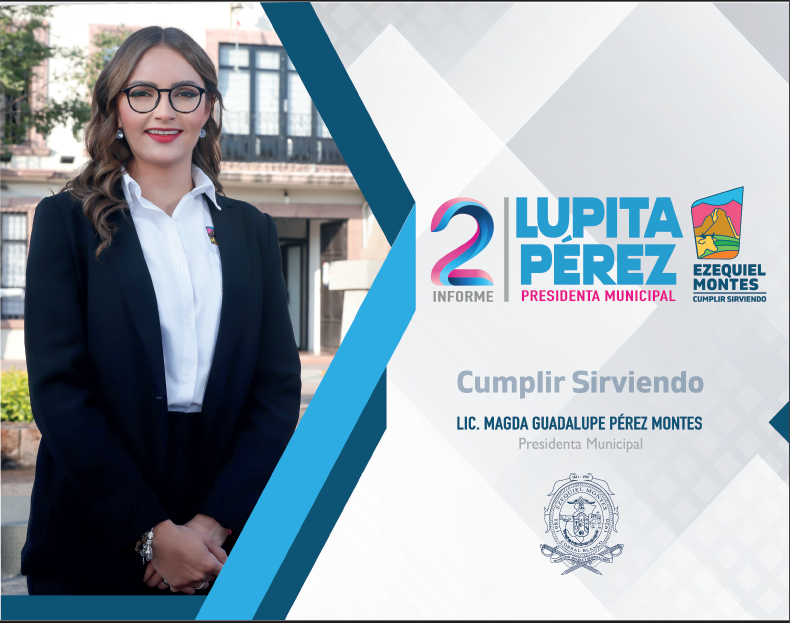 portada 2do informe lupita perez